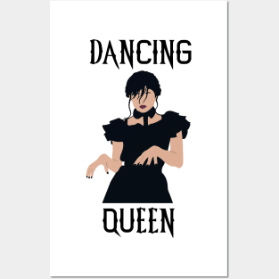 Wednesday Addams Dancing Queen Posters and Art